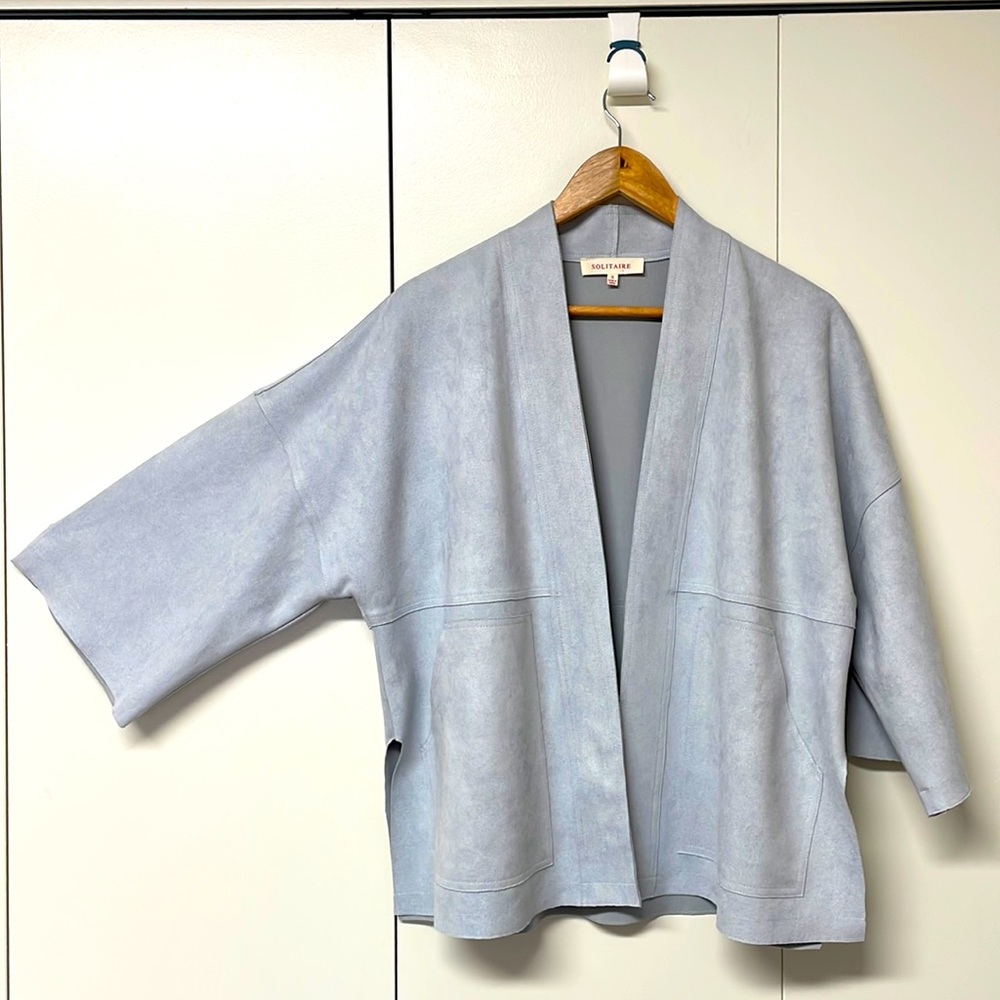 Solitaire Light Gray Women's Blazer